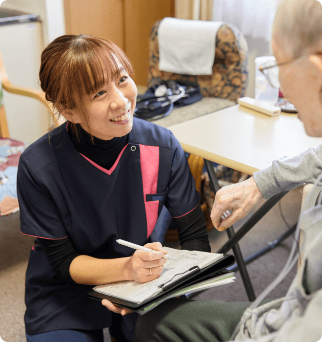 【公式】訪問看護ステーションあやめ｜札幌市南区周辺エリア専門
