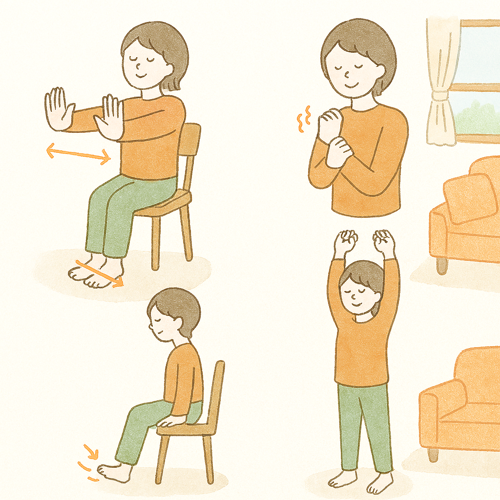 🧤 手や足が冷たいときにできる簡単な運動